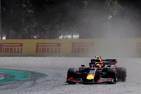 French Formula One driver Pierre Gasly of Red Bull steers his car at the start of the Spanish Grand Prix held at Montmelo Circuit in Montmelo, Barcelona, Spain, 12 May 2019. 2019 Spanish Grand Prix !ACHTUNG: NUR REDAKTIONELLE NUTZUNG!  Copyright: xAlejandroxGarciax GRAFCAT8865 20190512-636932740592014745