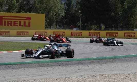 Start formula 1 GP Spain in Barcelona 12 05 2019 Photo mspb Jean Petin Start Formula 1 GP Spain