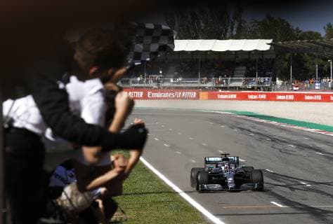 Motorsports: FIA Formula One World Championship WM Weltmeisterschaft 2019, Grand Prix of Spain, 44 Lewis Hamilton (GBR, Mercedes AMG Petronas Motorsport), Barcelona Spain