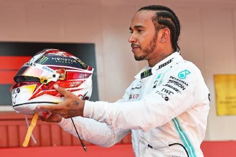 12 05 2019 xekx FIA Formula 1 Grand Prix of Spain 2019 Race emspor winner 1 place Lewis Hamilton Mercedes AMG Petronas DFL DFB REGULATIONS PROHIBIT ANY USE OF PHOTOGRAPHS as IMAGE SEQUENCES and or QUASI VIDEO Barcelona eel-fotografie Eberhard Krieger