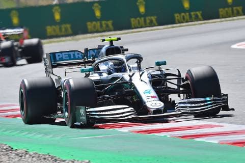 12 05 2019 xekx FIA Formula 1 Grand Prix of Spain 2019 Race emspor 2 Place Valtteri Bottas Mercedes AMG Petronas DFL DFB REGULATIONS PROHIBIT ANY USE OF PHOTOGRAPHS as IMAGE SEQUENCES and or QUASI VIDEO Barcelona eel-fotografie Eberhard Krieger