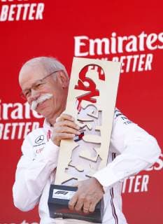 Motorsports: FIA Formula One World Championship WM Weltmeisterschaft 2019, Grand Prix of Spain, Dr. Dieter Zetsche (GER, Chairman of the Board of Management of Daimler AG, Head of Mercedes-Benz Cars), Barcelona Spain
