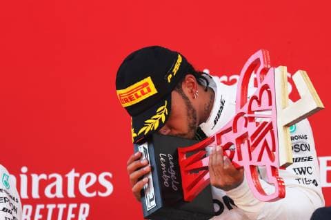 Photo4 LaPresse 12 05 2019 Montmelo, Spain Grand Prix Formula One Spain 2019 In the pic: Lewis Hamilton (GBR) Mercedes AMG F1 W10  Copyright: xPhoto4 LaPressex