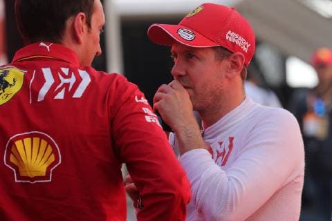 Photo4 LaPresse 12 05 2019 Montmelo, Spain Grand Prix Formula One Spain 2019 In the pic: Sebastian Vettel (GER) Scuderia Ferrari SF90  Copyright: xPhoto4 LaPressex