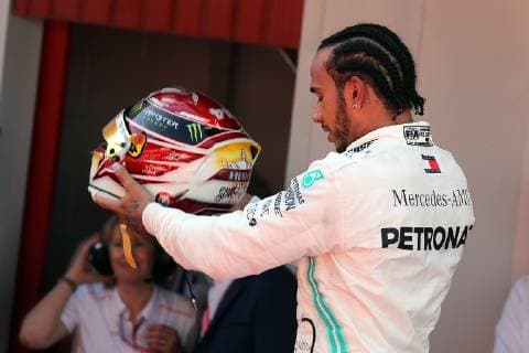 Photo4 LaPresse 12 05 2019 Montmelo, Spain Grand Prix Formula One Spain 2019 In the pic: Lewis Hamilton (GBR) Mercedes AMG F1 W10  Copyright: xPhoto4 LaPressex