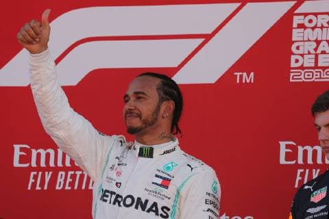 Photo4 LaPresse 12 05 2019 Montmelo, Spain Grand Prix Formula One Spain 2019 In the pic: Lewis Hamilton (GBR) Mercedes AMG F1 W10  Copyright: xPhoto4 LaPressex