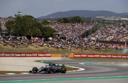 Motorsports: FIA Formula One World Championship WM Weltmeisterschaft 2019, Grand Prix of Spain, 44 Lewis Hamilton (GBR, Mercedes AMG Petronas Motorsport), Barcelona Spain