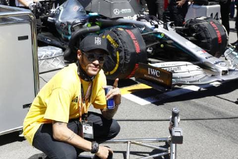 Motorsports: FIA Formula One World Championship WM Weltmeisterschaft 2019, Grand Prix of Spain, Neymar da Silva Santos Junior (BRA) Barcelona Spain