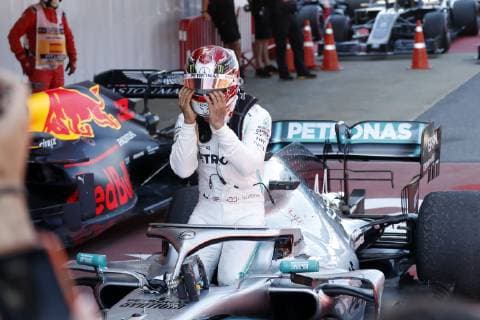 Motorsports: FIA Formula One World Championship WM Weltmeisterschaft 2019, Grand Prix of Spain, 44 Lewis Hamilton (GBR, Mercedes AMG Petronas Motorsport), Barcelona Spain