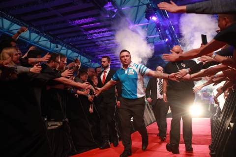 Gerwyn Price European Darts Grand Prix 2019 Sindelfingen on 12 05 2019 Sindelfingen Copyright: xEIBNER Benjamin_Laux EP_BLU