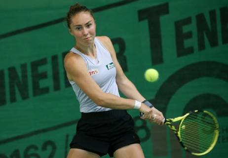 TENNIS - International Spring Bowl 2019 TRAISKIRCHEN,AUSTRIA,14.MAI.19 - TENNIS - International Spring Bowl. Image shows Elena Karner (AUT). GEPAxpictures xMarioxKneisl