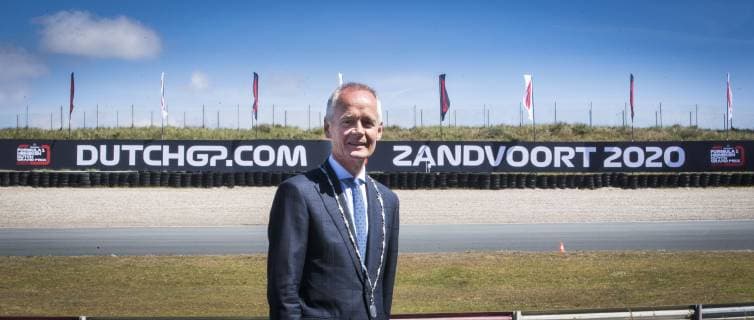 The following text was translated automatically 14-05-2019 Zandvoort, press conference, PK, Pressekonferenz Formula 1 Heineken Dutch Grand Prix 2020burgemeester van Zandvoort Niek Meijer photo and Copyright: Photo Leo bird Song VOF  Copyright: xHollandsexHoogtex xLeoxVogelzangx x89689122x