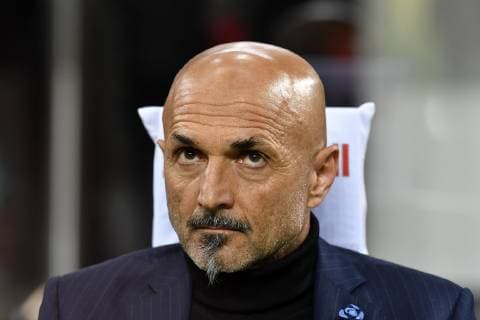 IPP20190513 Football - soccer: Serie A, Inter Mailand - AC Chievo Verona, luciano spalletti, allenatore dellÃ¢â‚¬â ¢inter (Verwendung nur in Deutschland - GERMANY ONLY) *** IPP20190513 Football soccer Serie A, Inter Milan AC Chievo Verona, luciano spalletti, allenatore dellÃ¢â¬â ¢inter use only in Germany GERMANY ONLY 