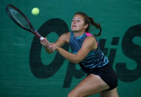 TENNIS - International Spring Bowl 2019 TRAISKIRCHEN,AUSTRIA,14.MAI.19 - TENNIS - International Spring Bowl. Image shows Emily Meyer (AUT). GEPAxpictures xMarioxKneisl
