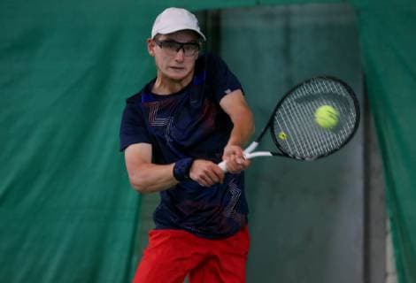 TENNIS - International Spring Bowl 2019 TRAISKIRCHEN,AUSTRIA,14.MAI.19 - TENNIS - International Spring Bowl. Image shows Osman Torski (GER). GEPAxpictures xMarioxKneisl