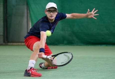 TENNIS - International Spring Bowl 2019 TRAISKIRCHEN,AUSTRIA,14.MAI.19 - TENNIS - International Spring Bowl. Image shows Osman Torski (GER). GEPAxpictures xMarioxKneisl