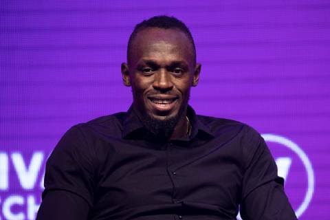 Usain Bolt, Olympic Gold Medalist, attends the VivaTech startups and innovation fair, in Paris, France May 16, 2019.  Copyright: xChristophexMorinx