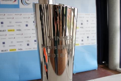 Handball, EHF-Cup, Final Four, Pressekonferenz Coupe EHF HANDBALL : EHF Cup - Media Call - 16 05 2019 KevinDomas Panoramic 