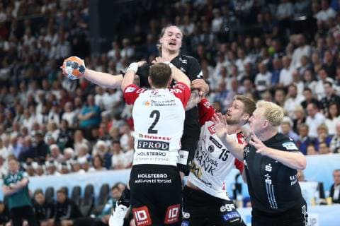Lukas Nilsson (Kiel) HANDBALL : EHF Cup - Demi-finale - THW Kiel vs TTH Holstebro - 17 05 2019 KevinDomas Panoramic 