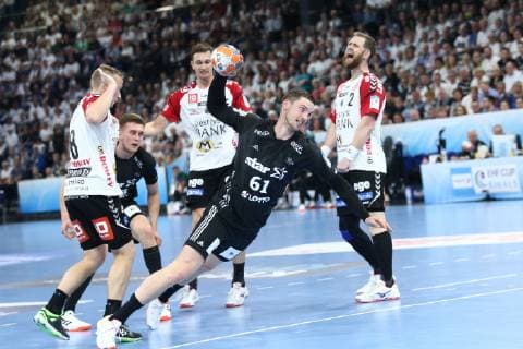 Hendrik Pekeler (Kiel) HANDBALL : EHF Cup - Demi-finale - THW Kiel vs TTH Holstebro - 17 05 2019 KevinDomas Panoramic 