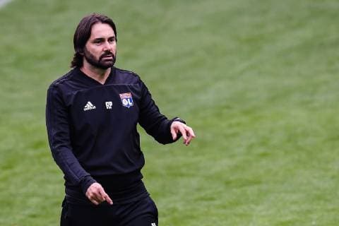 coach Reynald Pedros of Olympique Lyonnais women during a training session prior to UEFA Women s Champions League final match between Olympique Lyonnais women v FC Barcelona, Barca women on May 17, 2018 at Ferencvaros Stadium in Budapest, Hungary UEFA Women s Champions League 2018 2019 xVIxVIxImagesx xGerritxvanxKeulenxIVx 14485651