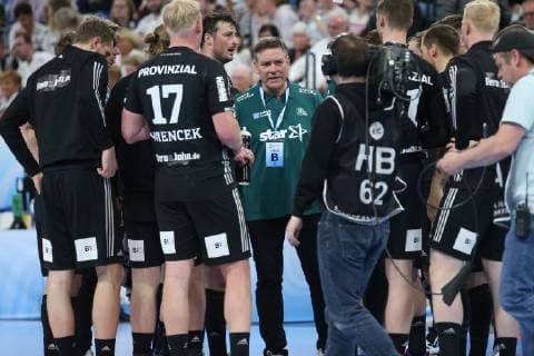 Alfred Gislason (Kiel) HANDBALL : EHF Cup - Demi-finale - THW Kiel vs TTH Holstebro - 17 05 2019 KevinDomas Panoramic 