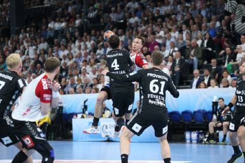 Jonas Porup (Holstebro) HANDBALL : EHF Cup - Demi-finale - THW Kiel vs TTH Holstebro - 17 05 2019 KevinDomas Panoramic 