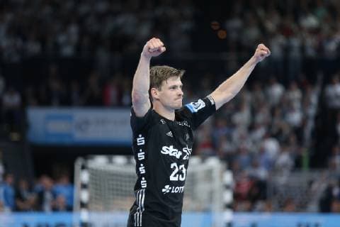 Rune Dahmke (Kiel) HANDBALL : EHF Cup - Demi-finale - THW Kiel vs TTH Holstebro - 17 05 2019 KevinDomas Panoramic 