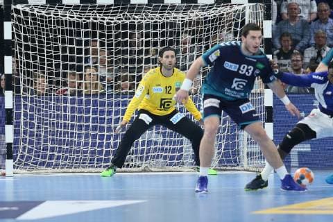 Silvio Heinevetter (Berlin) HANDBALL : EHF Cup - Demi-finale - Fuchse Berlin vs FC Porto - 17 05 2019 KevinDomas Panoramic 