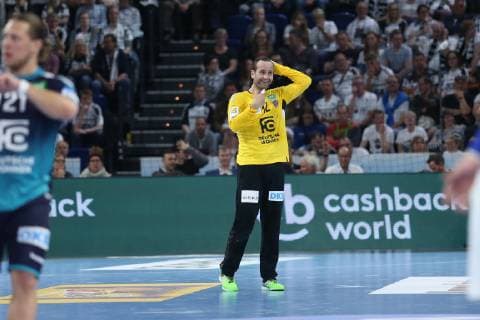 Silvio Heinevetter (Berlin) HANDBALL : EHF Cup - Demi-finale - Fuchse Berlin vs FC Porto - 17 05 2019 KevinDomas Panoramic 