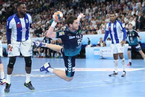 Mijajlo Marsenic (Berlin) HANDBALL : EHF Cup - Demi-finale - Fuchse Berlin vs FC Porto - 17 05 2019 KevinDomas Panoramic 