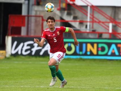 Hungary v Belgium UEFA EURO, EM, Europameisterschaft,Fussball U17, U 17 Championship Botond Balogh of Hungary during the UEFA Euro U17 Championship match at Tolka Park, Drumcondra Content Not Available For UK Newspapers Copyright: xYannisxHalasx FIL-13261-0061