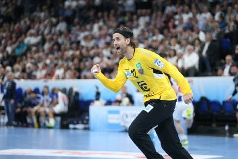 Silvio Heinevetter (Berlin) HANDBALL : EHF Cup - Demi-finale - Fuchse Berlin vs FC Porto - 17 05 2019 KevinDomas Panoramic 