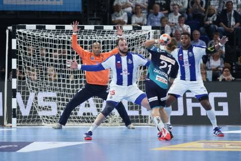 Daymaro Salina (Porto) HANDBALL : EHF Cup - Demi-finale - Fuchse Berlin vs FC Porto - 17 05 2019 KevinDomas Panoramic 