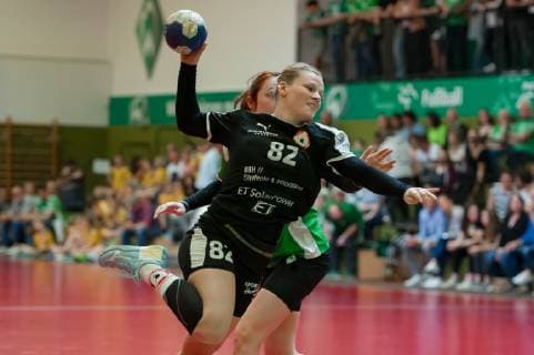 Rebecca Engelhardt Kurpfalz Bären, 82 on throw, game scene, action, action, 18 05 2019, Bremen, handball, 2 Bundesliga women, SV Werder Bremen Kurpfalz Bären xobx