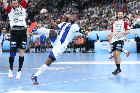 Handball, EHF-Cup, Team Tvis Holstebro - FC Porto, Spiel um Platz 3 Victor Manuel Iturriza (Porto) HANDBALL : EHF Cup - Finale 3 4 - TTH Holstebro vs FC Porto - 18 05 2019 KevinDomas Panoramic 