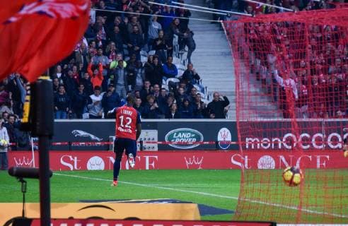 Joie de Jonathan Ikone ( LOSC ) FOOTBALL : Lille OSC vs Angers SCO - Ligue 1 - Lille - 18 05 2019 FedericoPestellini Panoramic 