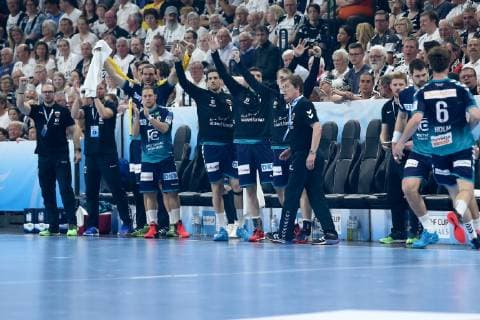 Handball, EHF-Cup, Finale, THW Kiel - Füchse Berlin Berlin HANDBALL : EHF Cup - Finale - THW Kiel vs Fuchse Berlin - 18 05 2019 KevinDomas Panoramic 