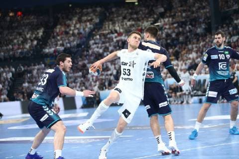Nikola Bylik (Kiel) HANDBALL : EHF Cup - Finale - THW Kiel vs Fuchse Berlin - 18 05 2019 KevinDomas Panoramic 