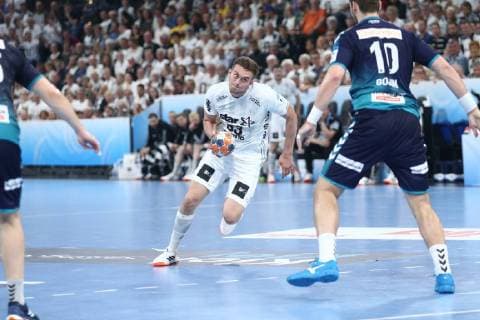 Nikola Bylik (Kiel) HANDBALL : EHF Cup - Finale - THW Kiel vs Fuchse Berlin - 18 05 2019 KevinDomas Panoramic 