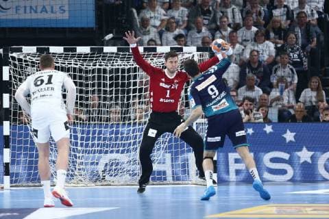 Niklas Landin (Kiel) HANDBALL : EHF Cup - Finale - THW Kiel vs Fuchse Berlin - 18 05 2019 KevinDomas Panoramic 