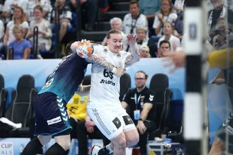Lukas Nilsson (Kiel) HANDBALL : EHF Cup - Finale - THW Kiel vs Fuchse Berlin - 18 05 2019 KevinDomas Panoramic 