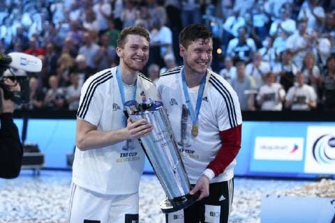 Niklas Magnus Landin (Kiel) HANDBALL : EHF Cup - Finale - THW Kiel vs Fuchse Berlin - 18 05 2019 KevinDomas Panoramic 