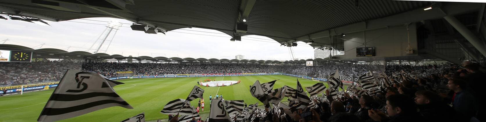 SOCCER - BL, Sturm vs RBS GRAZ,AUSTRIA,19.MAY.19 - SOCCER - tipico Bundesliga, championship group, SK Sturm Graz vs Red Bull Salzburg. Image shows an overview. GEPAxpictures xHansxOberlaender