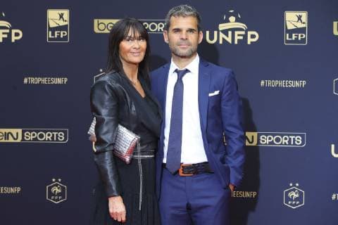 Didier Olle Nicolle et sa femme FOOTBALL : 28e Ceremonie des Trophees UNFP - Paris - 19 05 2019 GwendolineLeGoff Panoramic 