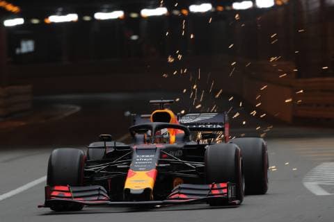 Motorsports: FIA Formula One World Championship, WM, Weltmeisterschaft 2019, Grand Prix of Monaco, 33 Max Verstappen (NLD, Aston Martin Red Bull Racing), (Verwendung nur in Deutschland - GERMANY ONLY) *** Motorsports FIA Formula One World Championship 2019, Grand Prix of Monaco, 33 Max Verstappen NLD, Aston Martin Red Bull Racing , Use only in Germany GERMANY ONLY