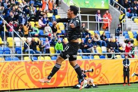 Roberto de la Rosa of Mexico U20 during the FIFA U-20 World Cup Poland 2019 group B match between Mexico U20 and Italy U20 at Gdynia Stadium on May 23, 2019 in Gdynia, Poland FIFA U-20 World Cup Poland 2019 2018 2019 xVIxVIxImagesx xGerritxvanxKeulenxIVx 14540223