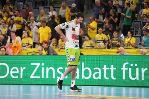 Ivan Sliskovic Goeppingen after the defeat at the game Rhein Neckar Loewen vs Frisch Auf Goeppingen in the 1 Handball Bundesliga on 23 05 2019, Rhein Neckar Loewen vs Frisch auf Goeppingen, Handball, 1 Handball Bundesliga, 23 05 2019 Mannheim Copyright: xEIBNER MichaelxBermelx EP_eer