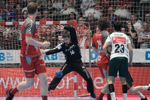23 05 2019 xkhx Melsungen, Rothenbachhalle DKB Handball Bundesliga Season 2018 2019 MT Melsungen against TSV Hannover Burgdorf Nebojsa Simic 16, MT Melsungen