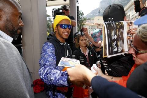Motorsports: FIA Formula One World Championship, WM, Weltmeisterschaft 2019, Grand Prix of Monaco, 44 Lewis Hamilton (GBR, Mercedes AMG Petronas Motorsport), Monte Carlo Monaco